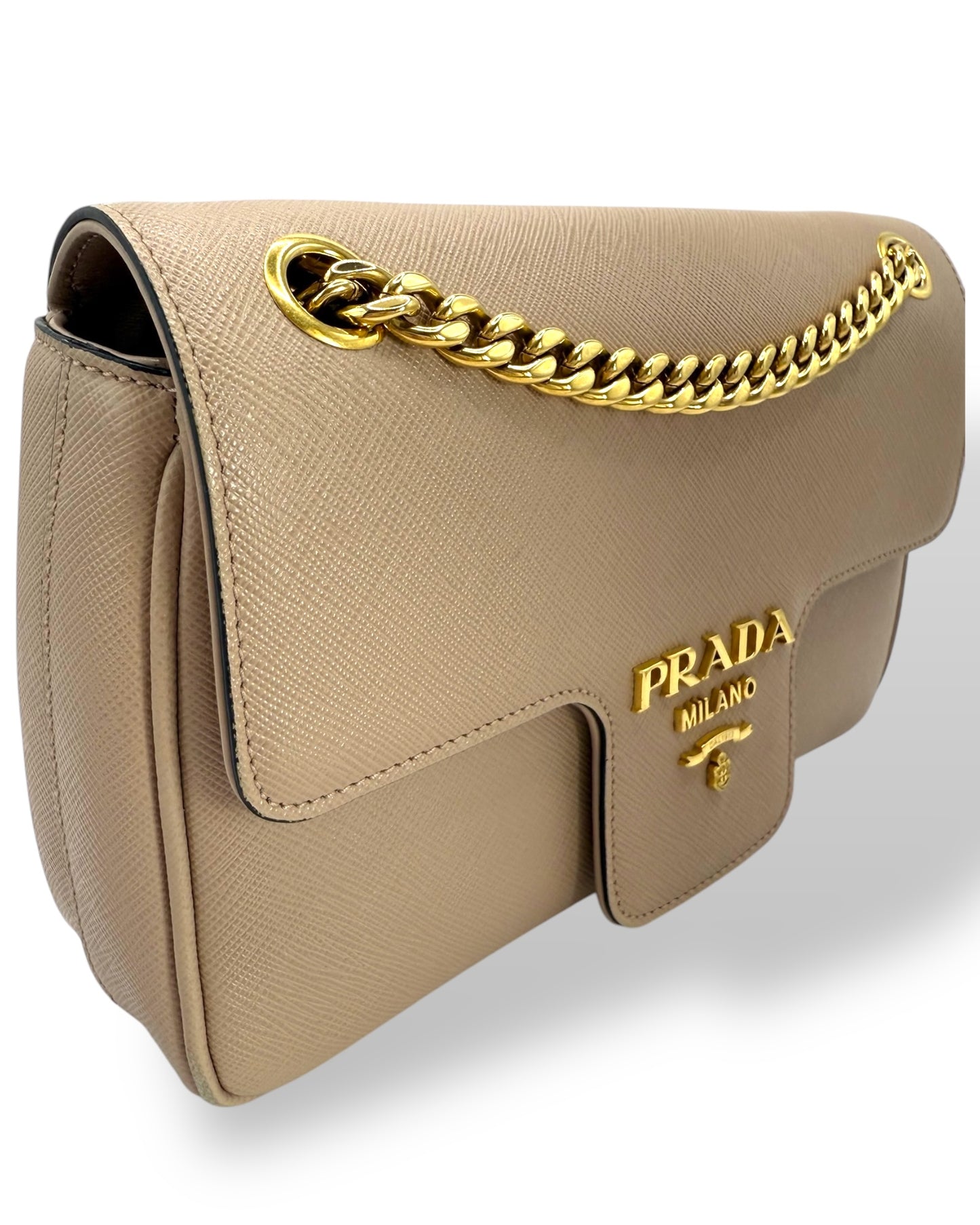 Prada Saffiano Pattina Flap