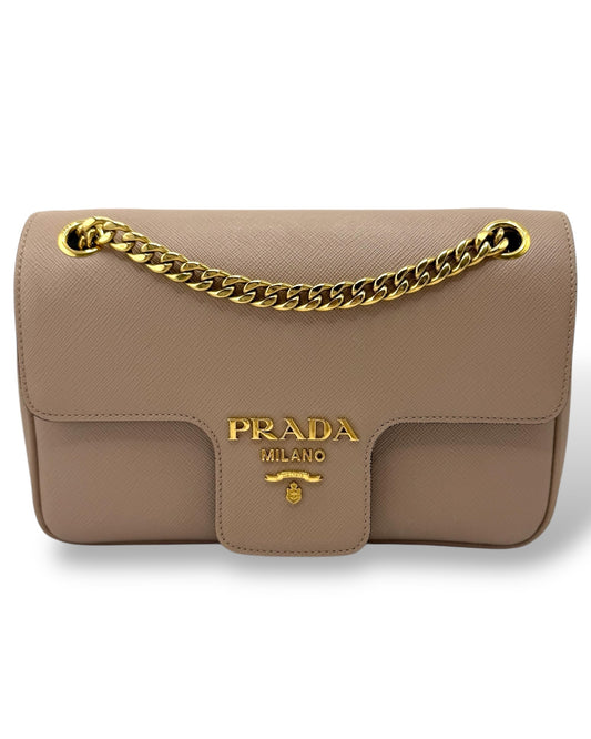 Prada Saffiano Pattina Flap
