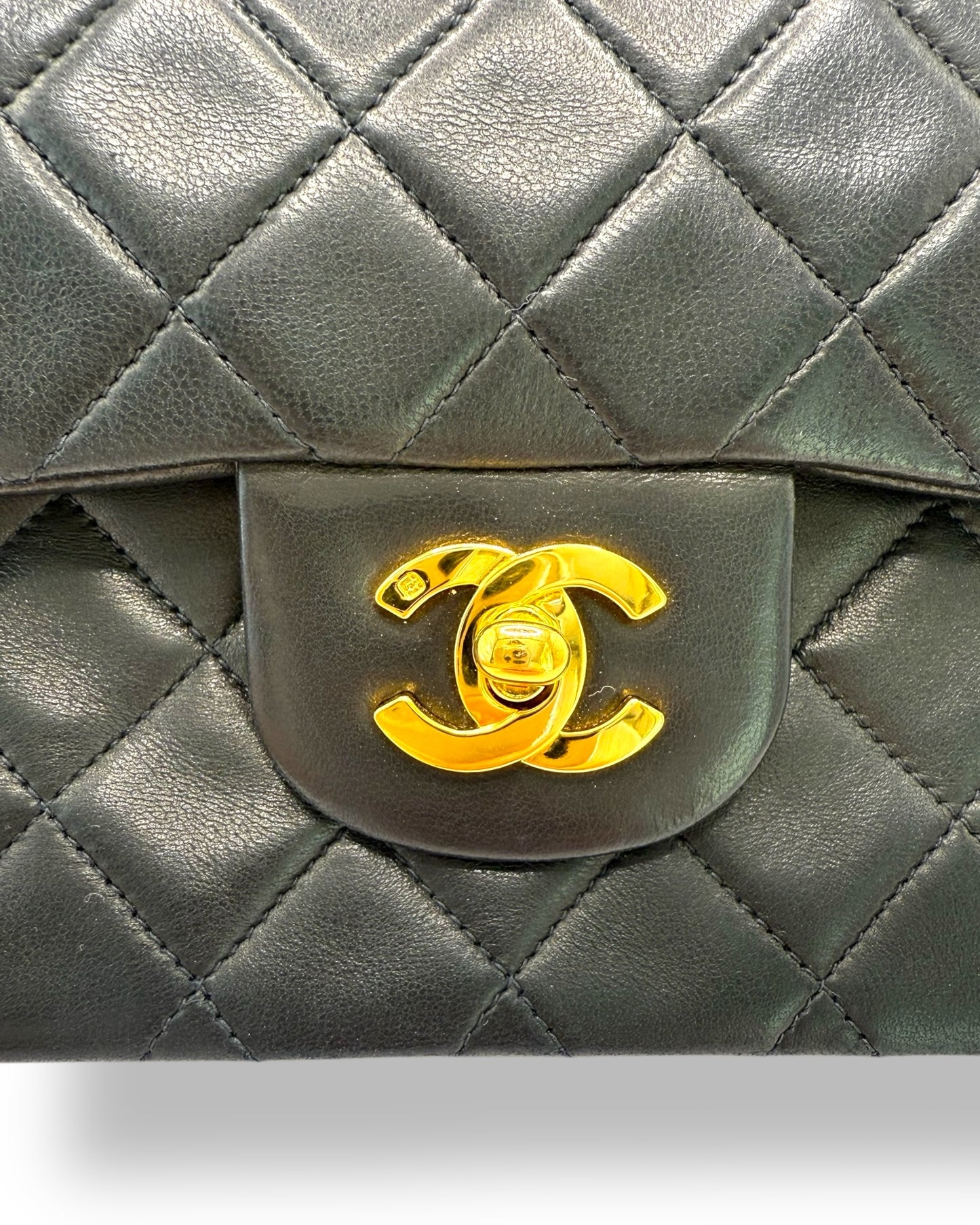 Chanel Lambskin Matelasse Double Flap